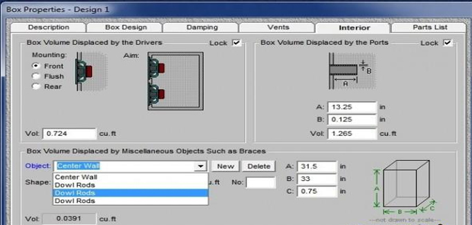 BassBox simulation