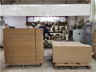 Wooden box section